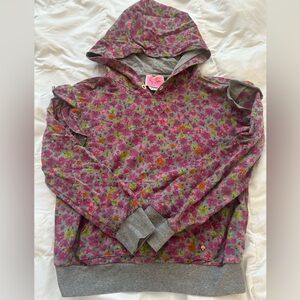 Kate Spade Gray Floral Hoodie- medium